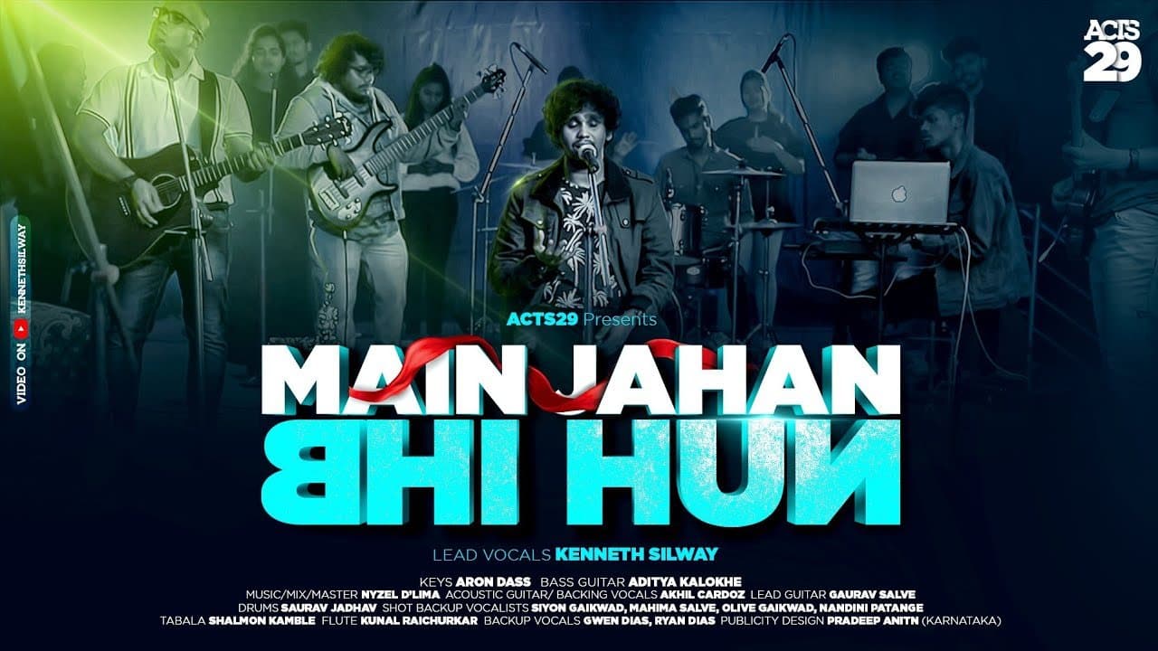 Main Jahan Bhi Hun | Kenneth Silway | Lyrics
